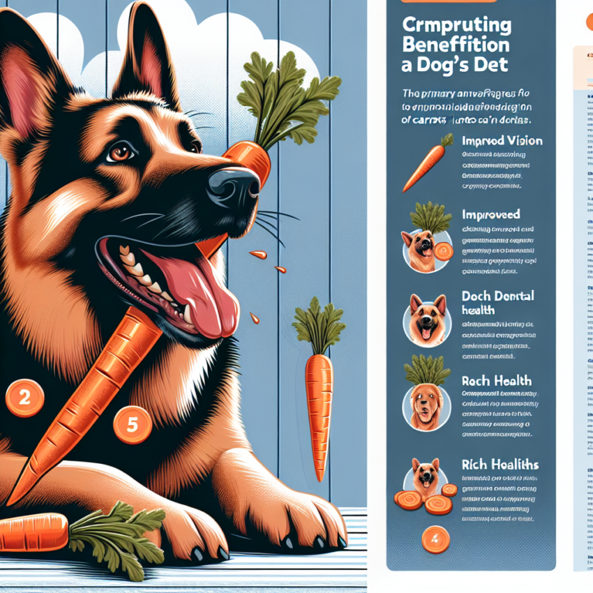 are carrots good for dogs